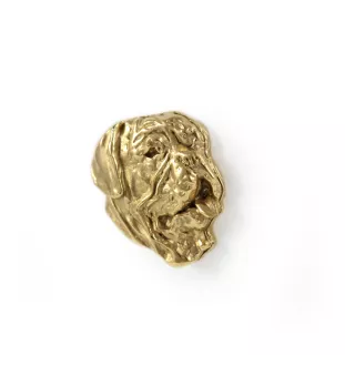 Dog z Bordeaux pin pozłocony w pudełku Art-Dog