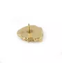 Dogue de Bordeaux, French Mastiff, Bordeauxdog - Dog brooch in decorative box, elegant gold-plated pin, Art-Dog brand jacket pin