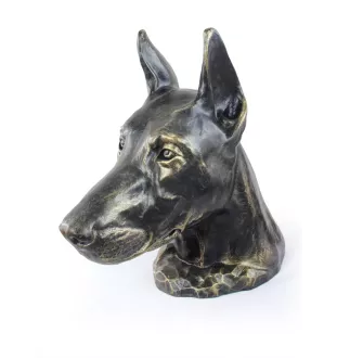 Doberman urna z żywicy Art-Dog