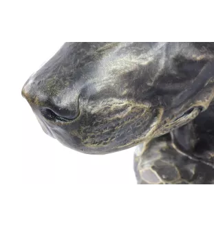 Dobermann, Dobermann Pinscher - urne pour cendres de chien, buste de chien, grande tête de chien pour le jardin par Art-Dog