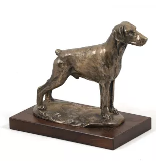 Dobermann, Dobermann Pinscher II - statue de chien, figurine pour bureau, trophée pour exposition canine par la marque Art-Dog