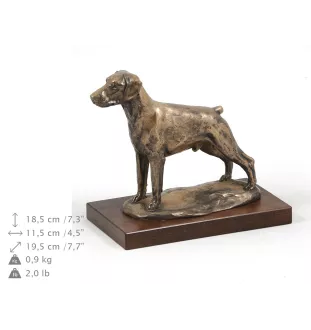 Dobermann II - Hundestatue, Figur für Büro, Trophäe für Hundeausstellung von Art-Dog brand