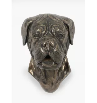 Dogue de Bordeaux - Statue de chien, buste suspendu, décoration unique pour les amoureux des chiens par la marque Art-Dog
