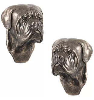 Dogue de Bordeaux I - Statue de chien, buste suspendu, décoration unique pour les amoureux des chiens par la marque Art-Dog