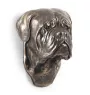 Dogue de Bordeaux, French Mastiff, Bordeauxdog I - Dog statue, hanging bust, unique decoration for dog lover by Art-Dog brand