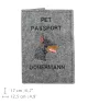 Doberman etui na paszport Art-Dog