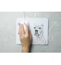 Dog argentyński podkładka pod mysz z psem Art-Dog