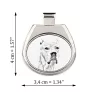 Dogo Argentino - dog necklace, personalized pendant with a photo, unique necklace for women and men by Art-Dog brand