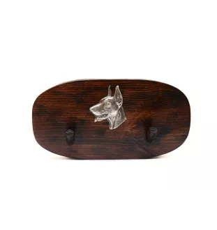 Dobermann, Dobermann Pinscher I - porte-accessoires, porte-médailles pour chiens, crochets pour clés par Art-Dog