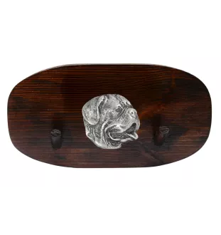 Dogue de Bordeaux - porte-accessoires, porte-médailles pour chiens, crochets pour clés par Art-Dog