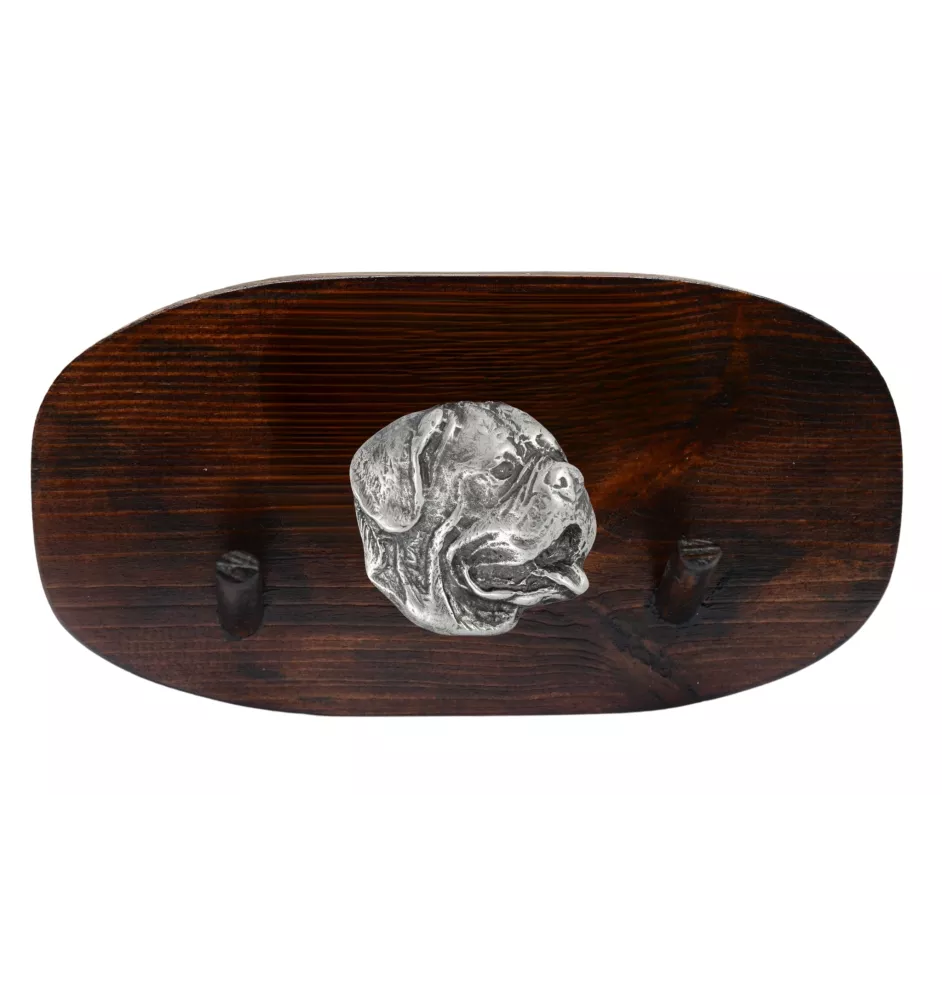 Dogue de Bordeaux - porte-accessoires, porte-médailles pour chiens, crochets pour clés par Art-Dog