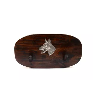 Dobermann, Doberman Pinscher, Dobie II - accessory rack, dog medal rack, key hooks by Art-Dog