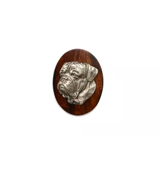 Dogue de Bordeaux, French Mastiff, Bordeauxdog I - Dog show brooch, starter number clip, dog pin by Art-Dog