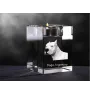 Dogo Argentino - Candle holder with dog photo, crystal tealight holder, personalised gift by Art-Dog brand