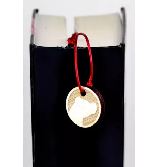 Dogo Argentino - dog bookmark, personalized bookmark, dog gadget for Art-Dog brand readers