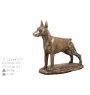 Dobermann, Dobermann Pinscher I - une urne pour les cendres d'un chien, une urne avec une statuette, une urne élégante de style classique de la marque Art-Dog