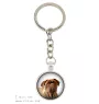 Dogue de Bordeaux, French Mastiff, Bordeauxdog - keychain in a box, own photo, keychain pendant from Art-Dog brand