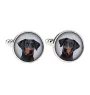 Dobermann II - Manschettenknöpfe, Hemdverzierung, Hemdanhänger der Marke Art-Dog