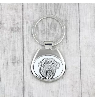 Dog z Bordeaux brelok ze zdjęciem psa Art-Dog