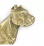 Dogo Argentino - a door sign with a dog, a brass welcome plaque, a unique sign with the inscription Welcome from the Art-Dog brand