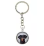 Dobermann, Doberman Pinscher, Dobie II - keychain with your photo, key decoration, bag pendant from Art-Dog brand