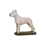 Dog argentyński ręcznie pomalowana statuetka Art-Dog