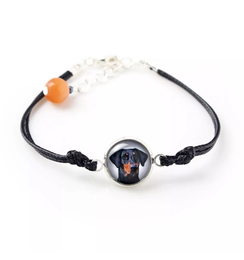 Dobermann II - Armband mit Ihrem Foto handgefertigt, einzigartiger Schmuck der Marke Art-Dog