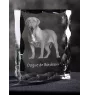 Dog z Bordeaux ramka kryształowa z psem Art-Dog
