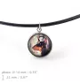 Dobermann, Dobermann Pinscher - collier pendentif avec votre photo, fait main, bijoux de la marque Art-Dog