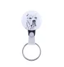 Dogo Argentino - keychain with a dog portrait, pendant with the brand's own Art-Dog graphics