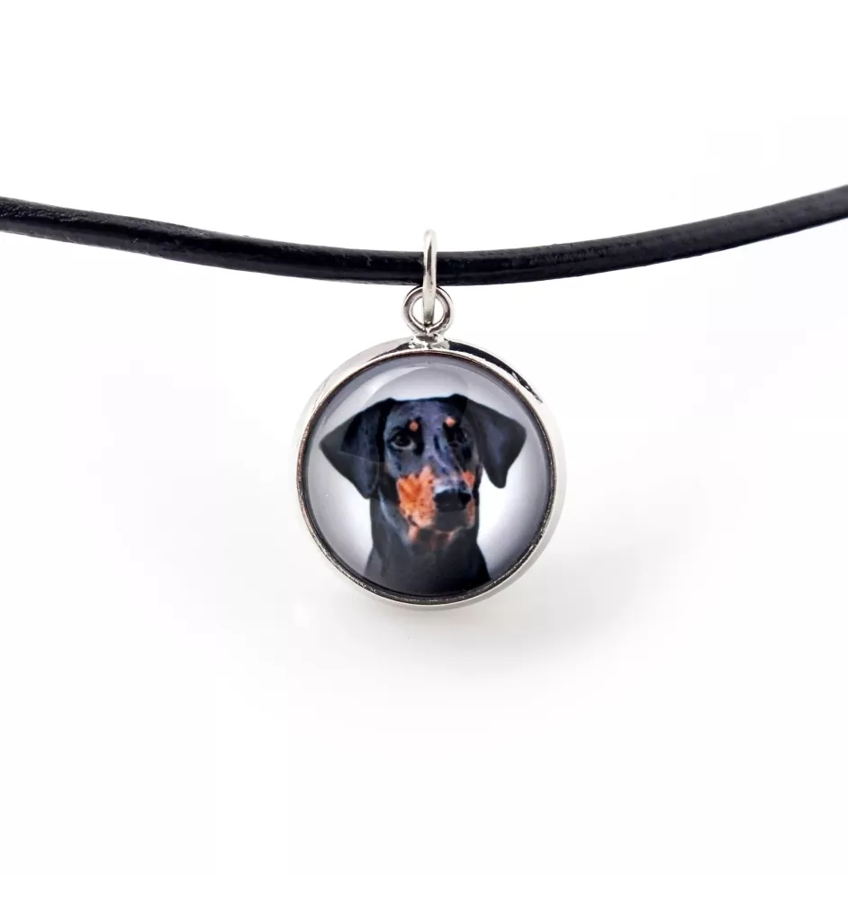 Doberman zawieszka ze zdjęciem Art-Dog