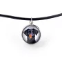 Dobermann II - Halskette mit Anhänger mit Ihrem Foto, handgefertigt, handgefertigter Schmuck der Marke Art-Dog