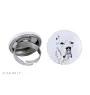 Dogue argentin, Dogo argentino - bijoux pour femmes avec l'image d'un chien, produit fait à la main, possibilité d'ajouter sa propre photo, marque Art-Dog