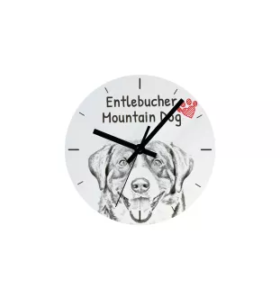 Dogue de Bordeaux, French Mastiff, Bordeauxdog - wall clock with a dog, shelf clock with a print, personalized home decoration from the Art-Dog brand