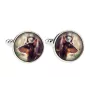 Dobermann - Manschettenknöpfe in einer Schachtel, handgefertigter Schmuck, Produkt der Marke Art-Dog