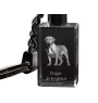 Dogue de Bordeaux - Porte-clés en cristal avec photo de chien, porte-clés lumineux, cadeau unique de la marque Art-Dog