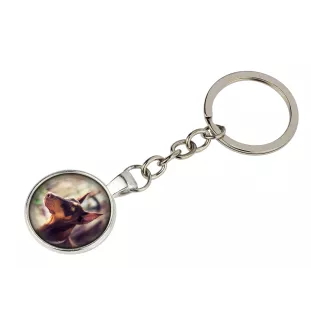 Dobermann - Schlüsselanhänger in einer Box, eigenes Foto, Schlüsselanhänger der Marke Art-Dog