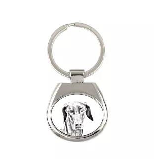 Dobermann, Dobermann Pinscher - porte-clés avec chien, porte-clés imprimé, breloque personnalisée de la marque Art-Dog