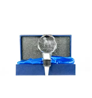 Bordeauxdogge, Dogue de Bordeaux - Flaschenverschluss, Weinverschluss aus Kristall mit Foto, personalisiertes Geschenk für Barkeeper der Marke Art-Dog