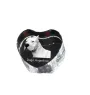 Dog argentyński serce kryształowe z psem Art-Dog