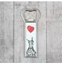 Dobermann, Doberman Pinscher, Dobie I - bottle opener with a dog, personalized fridge opener, unique gift for a man by Art-Dog brand
