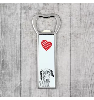 Dobermann, Dobermann Pinscher - ouvre-bouteille avec chien, ouvre-bouteille personnalisé pour réfrigérateur, cadeau unique pour homme de la marque Art-Dog