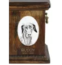 Dobermann - Gedenktafel mit einem Foto eines Hundes, Grabplatte mit Druck, personalisierte ovale Platte der Marke Art-Dog