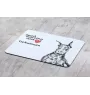 Dobermann, Doberman Pinscher, Dobie I - mouse pad with print, personalized dog-themed mouse pad, unique gadget for an office worker by Art-Dog brand