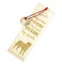 Bordeauxdogge, Dogue de Bordeaux - Lesezeichen mit Hund, personalisiertes Lesezeichen, Hundeaccessoire für Leser der Marke Art-Dog
