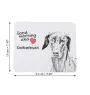 Dobermann - Mauspad mit Druck, personalisiertes Mauspad mit Hund, einzigartiges Gadget für Büroangestellte von Art-Dog.