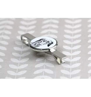 Doberman spinka do krawatu z psem Art-Dog