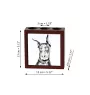 Dobermann, Doberman Pinscher, Dobie I - pen holder with a dog, desk organizer with a print, personalized desk decoration from the Art-Dog brand.
