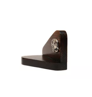 Dogue de Bordeaux, French Mastiff, Bordeauxdog I - wooden candle holder with a dog, tealight holder, a memorial place for a dog by Art-Dog brand