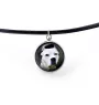 Dogue argentin, Dogo argentino - collier dans une boîte, élégant bijou, pendentif de la marque Art-Dog